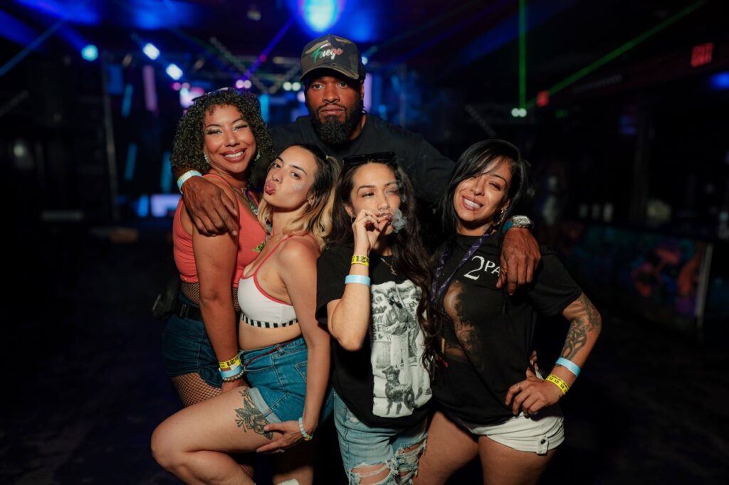 Friends at a Crossfaded night by Trap Culture