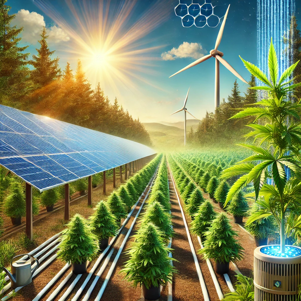 cannabis sustainability through organic decreased carbon footprint