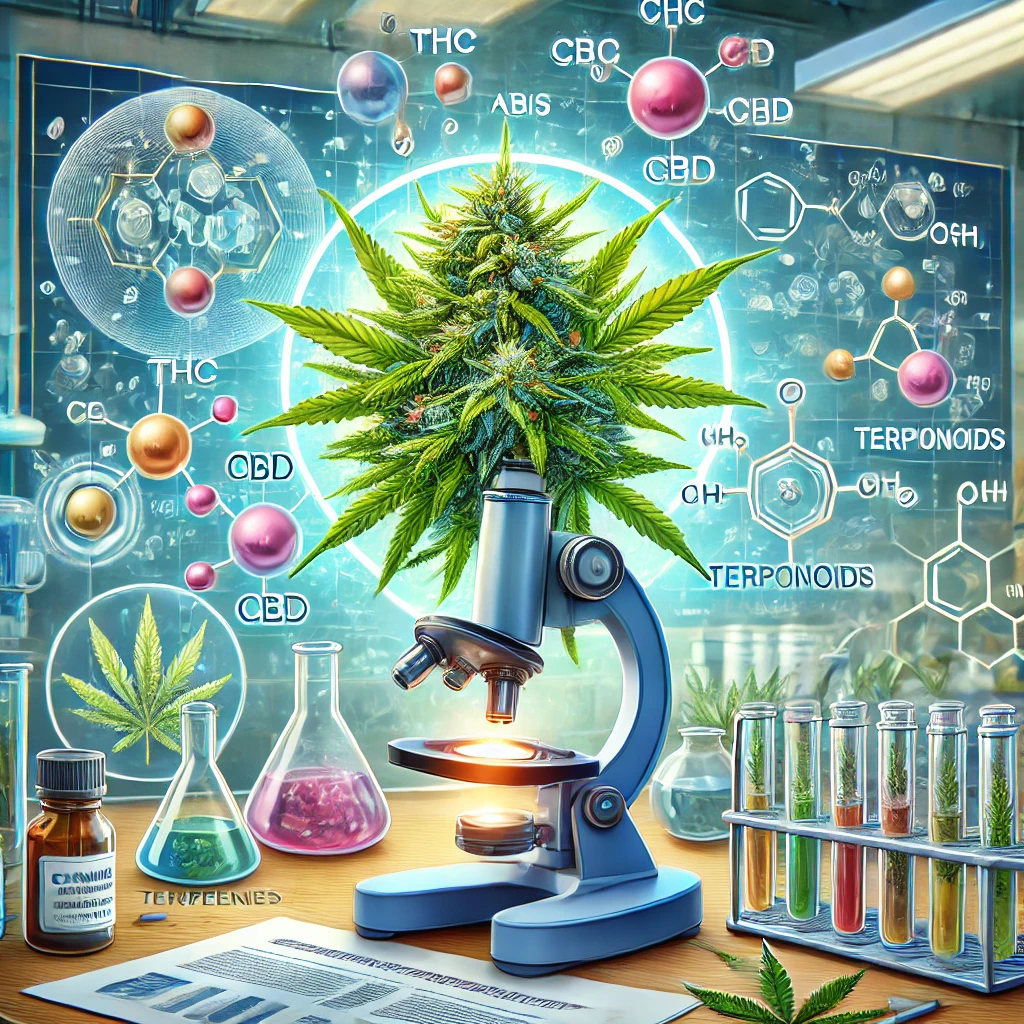 commercial cannabis chemical composition