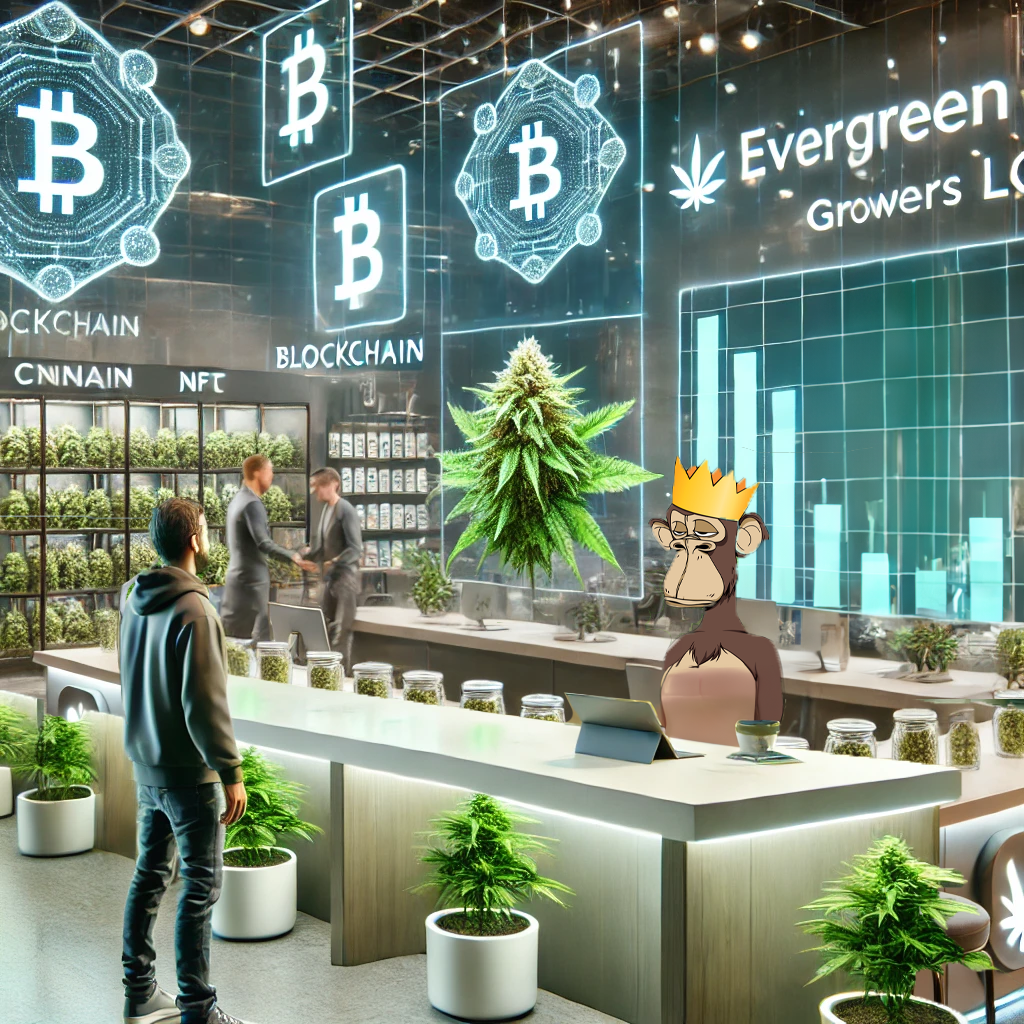 evergreen growers blockchain technology nft bored ape