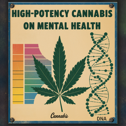 high potency cannabis on mental health