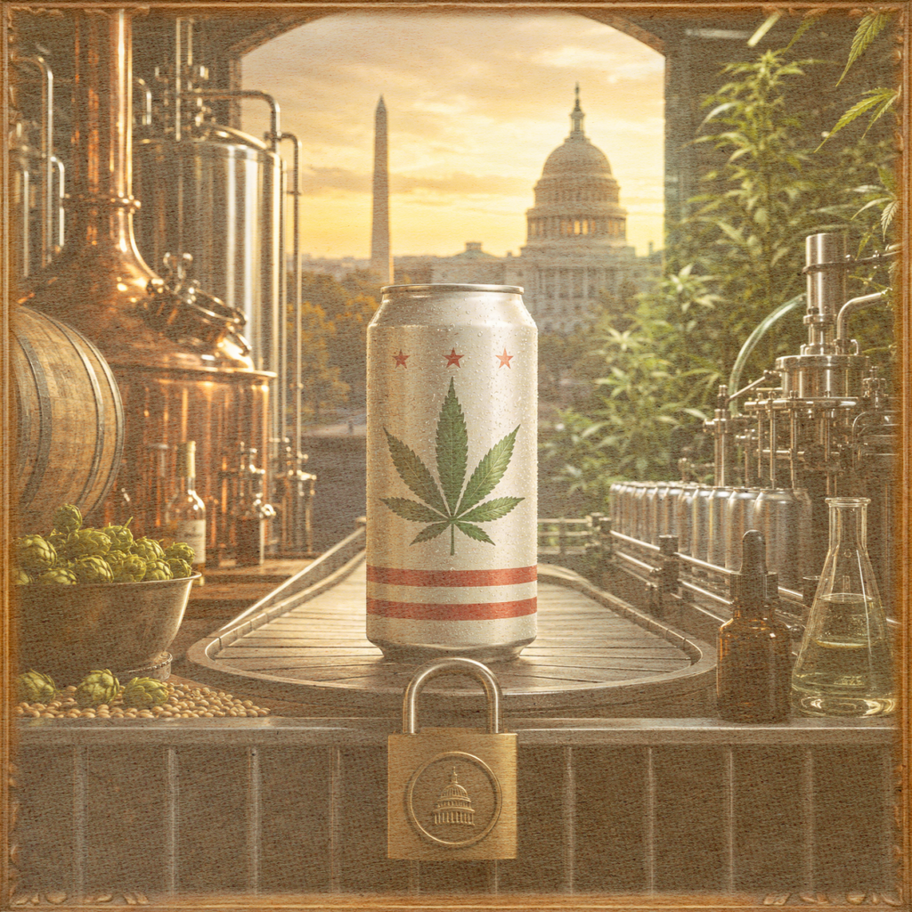 D.C. wants breweries in the THC drinks business, with one big catch